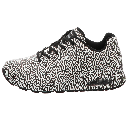 BOBs Sport Damen Schnürschuh Uno in schwarz