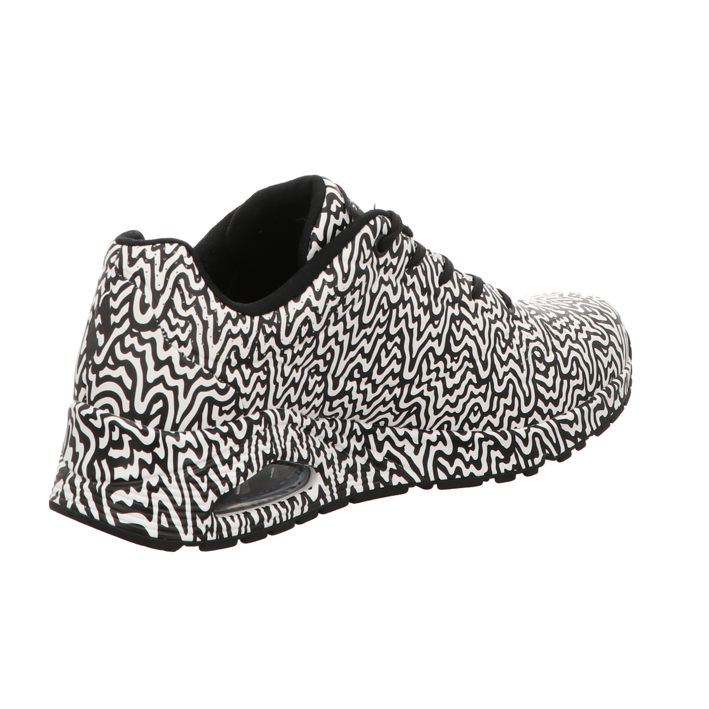 BOBs Sport Damen Schnürschuh Uno in schwarz