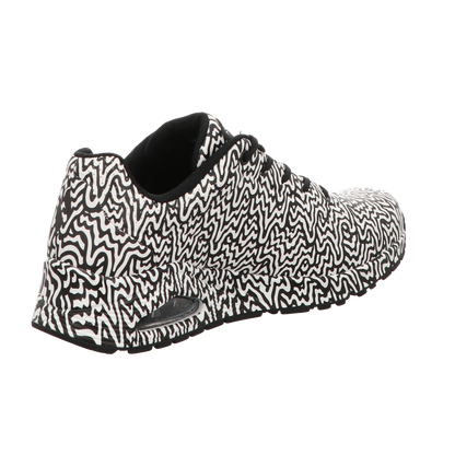 BOBs Sport Damen Schnürschuh Uno in schwarz