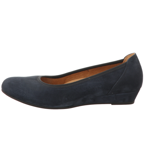 Gabor Damen Pumps bequem Kreta in dunkelblau