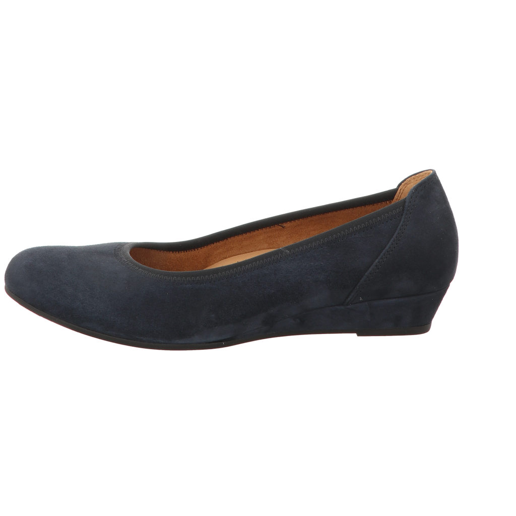 Gabor Damen Pumps bequem Kreta in dunkelblau