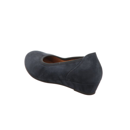 Gabor Damen Pumps bequem Kreta in dunkelblau