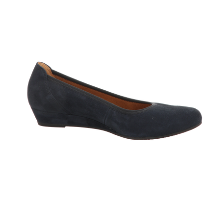 Gabor Damen Pumps bequem Kreta in dunkelblau