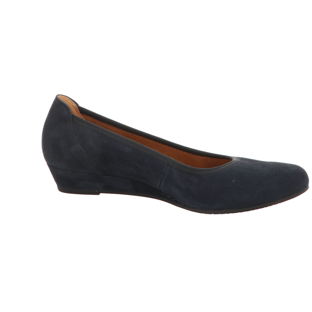 Gabor Damen Pumps bequem Kreta in dunkelblau