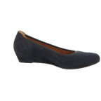 Gabor Damen Pumps bequem Kreta in dunkelblau