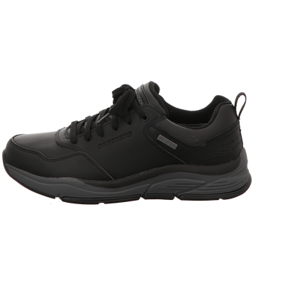 Skechers Herren Schnürschuh Relaxed Fit  Benago Hombre in schwarz
