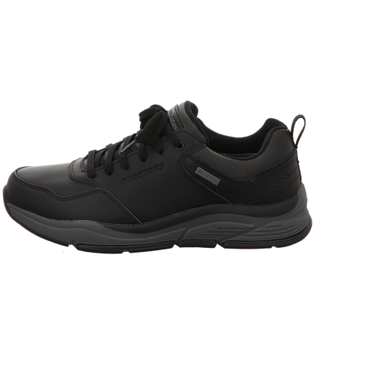 Skechers Herren Schnürschuh Relaxed Fit  Benago Hombre in schwarz