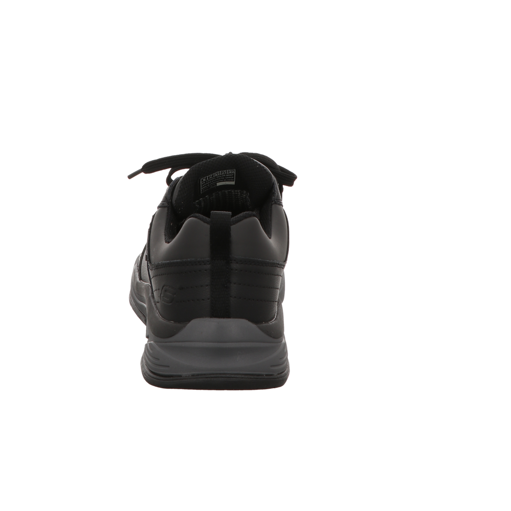 Skechers Herren Schnürschuh Relaxed Fit  Benago Hombre in schwarz