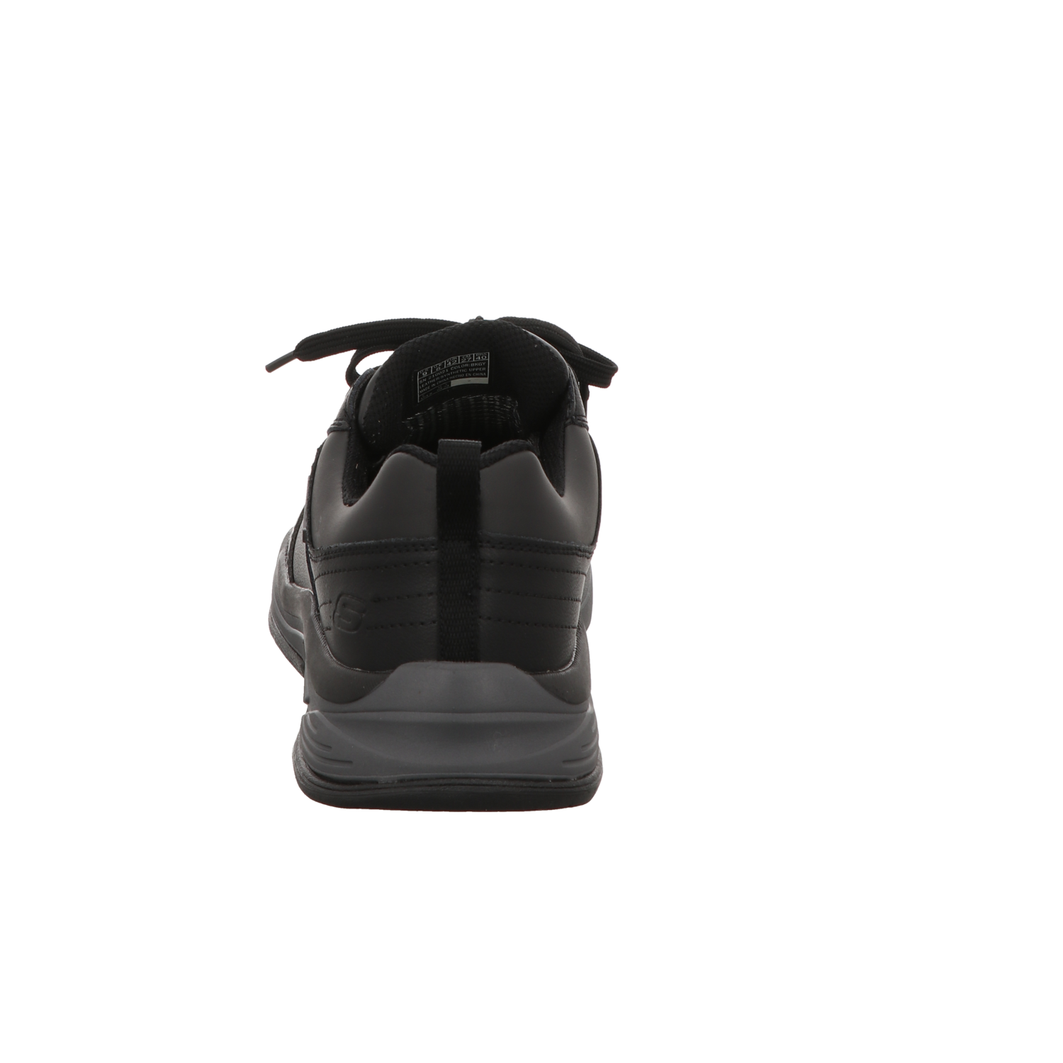 Skechers Herren Schnürschuh Relaxed Fit  Benago Hombre in schwarz