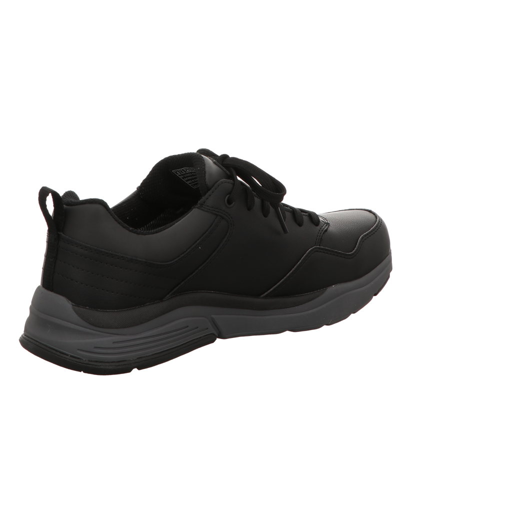 Skechers Herren Schnürschuh Relaxed Fit  Benago Hombre in schwarz