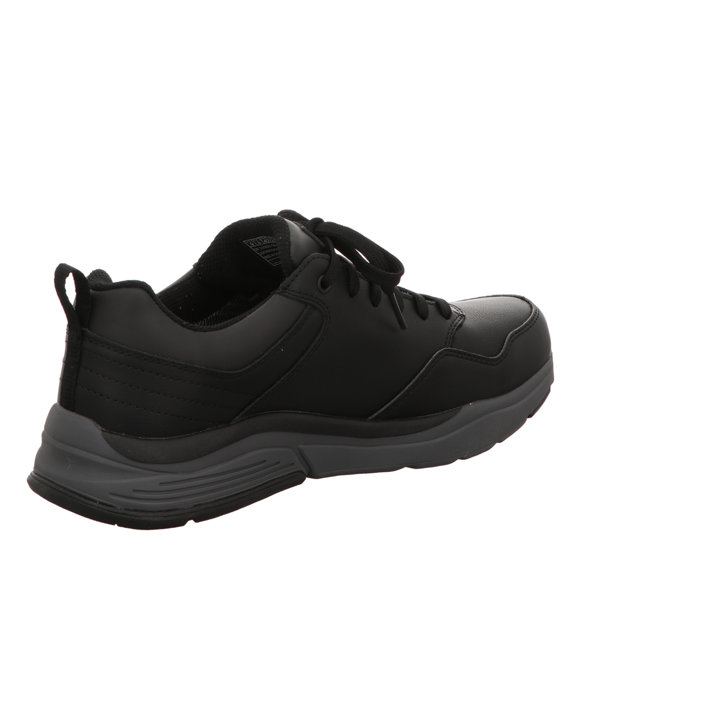 Skechers Herren Schnürschuh Relaxed Fit  Benago Hombre in schwarz