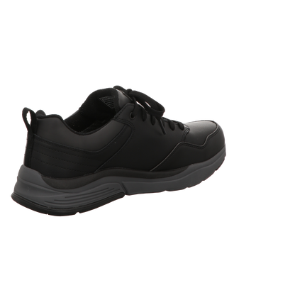 Skechers Herren Schnürschuh Relaxed Fit  Benago Hombre in schwarz