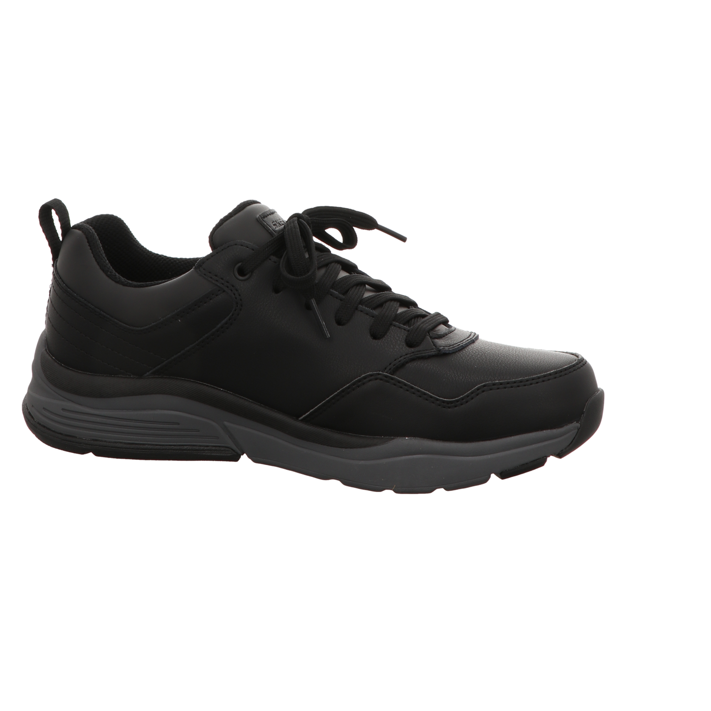 Skechers Herren Schnürschuh Relaxed Fit  Benago Hombre in schwarz