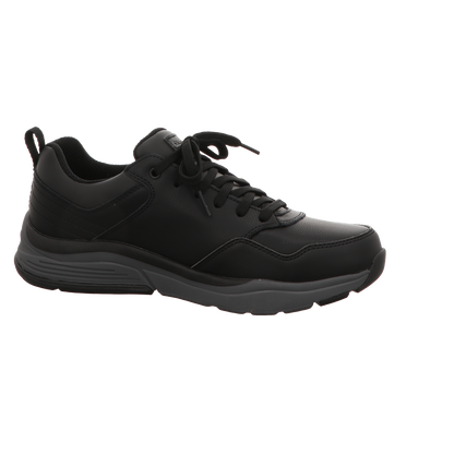 Skechers Herren Schnürschuh Relaxed Fit  Benago Hombre in schwarz