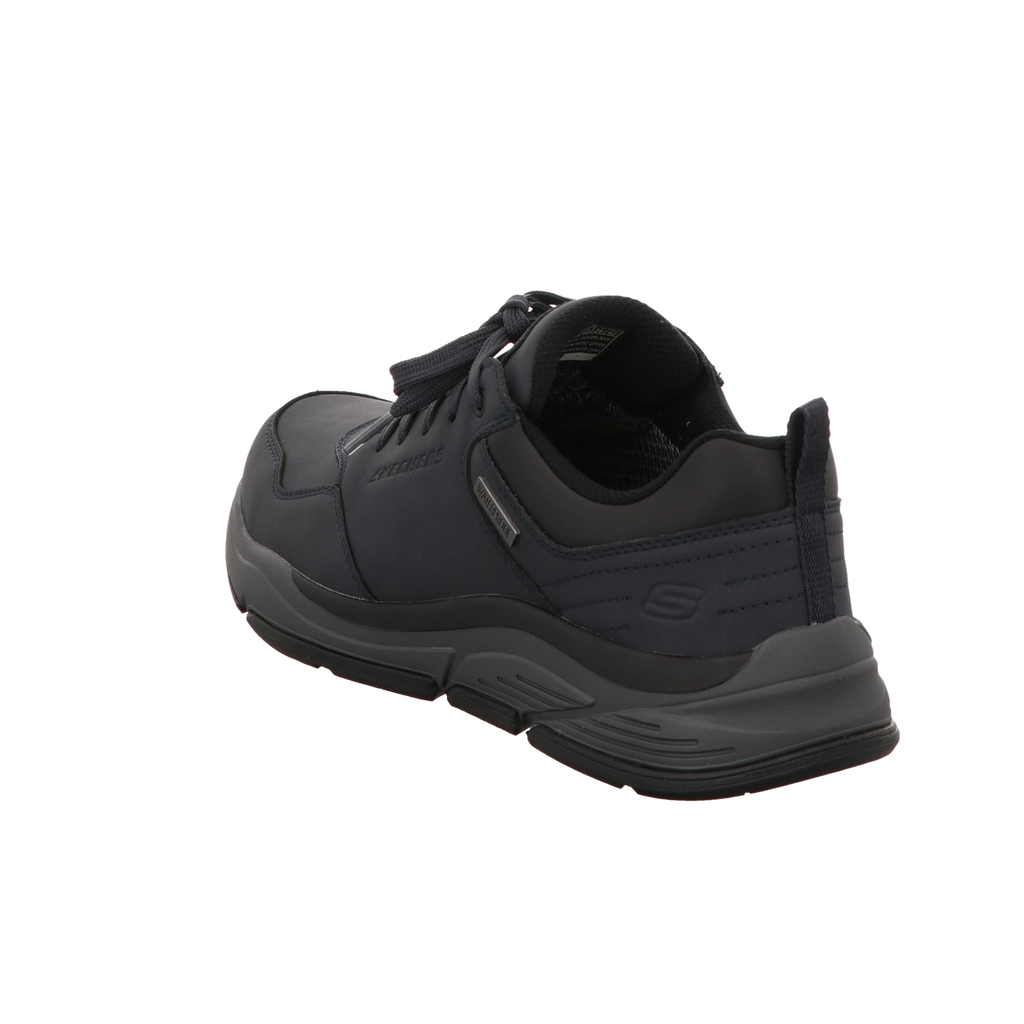 Skechers Herren Schnürschuh Relaxed Fit Benago Hombre in blau