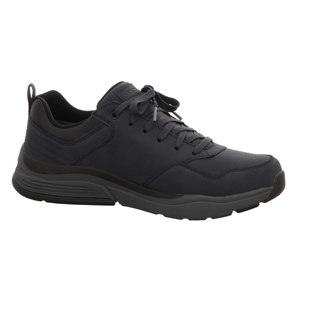 Skechers Herren Schnürschuh Relaxed Fit Benago Hombre in blau