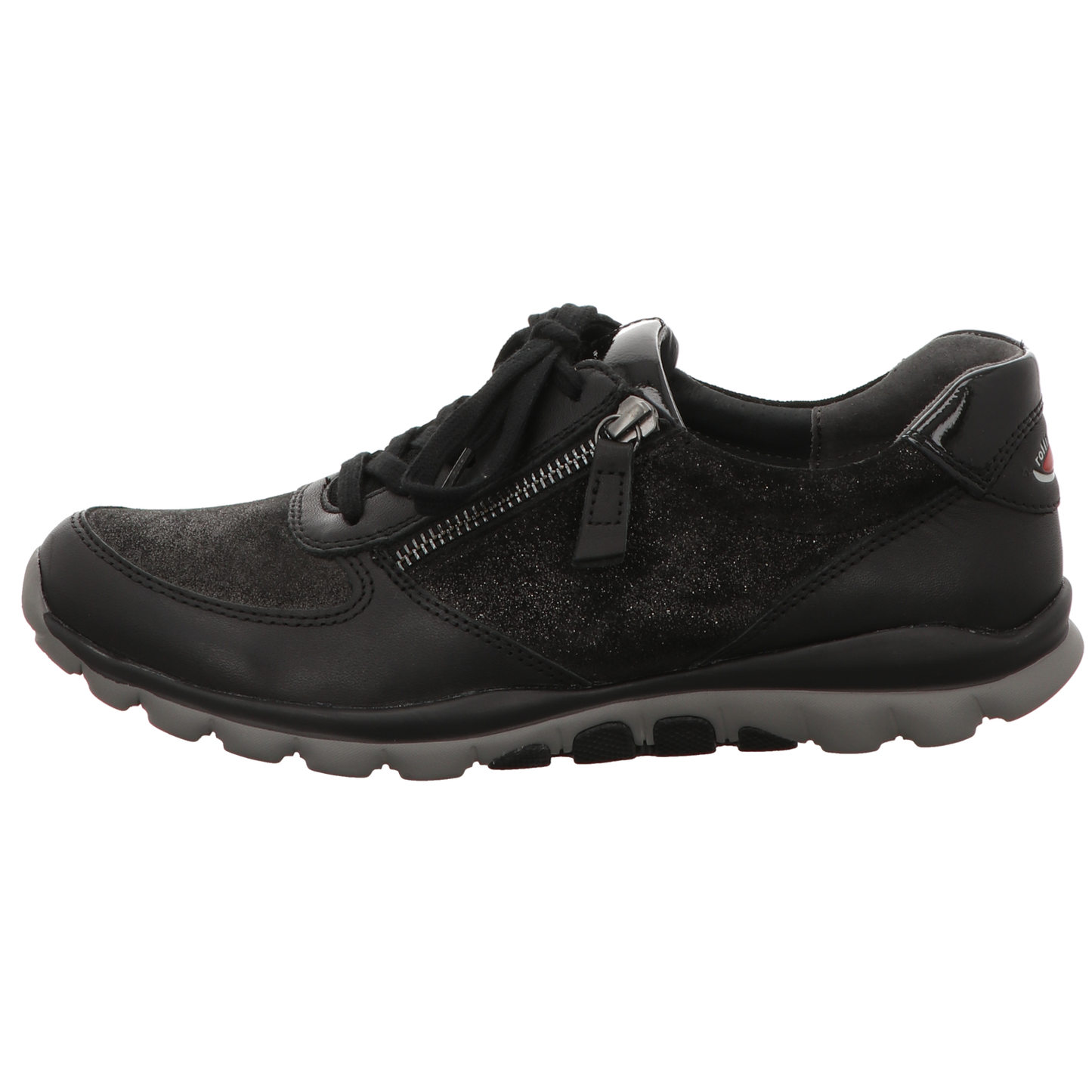 Gabor Damen Schnürschuh bequem  in schwarz