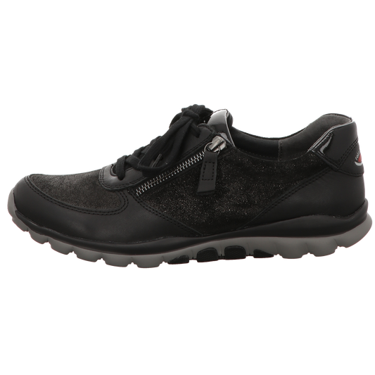 Gabor Damen Schnürschuh bequem  in schwarz