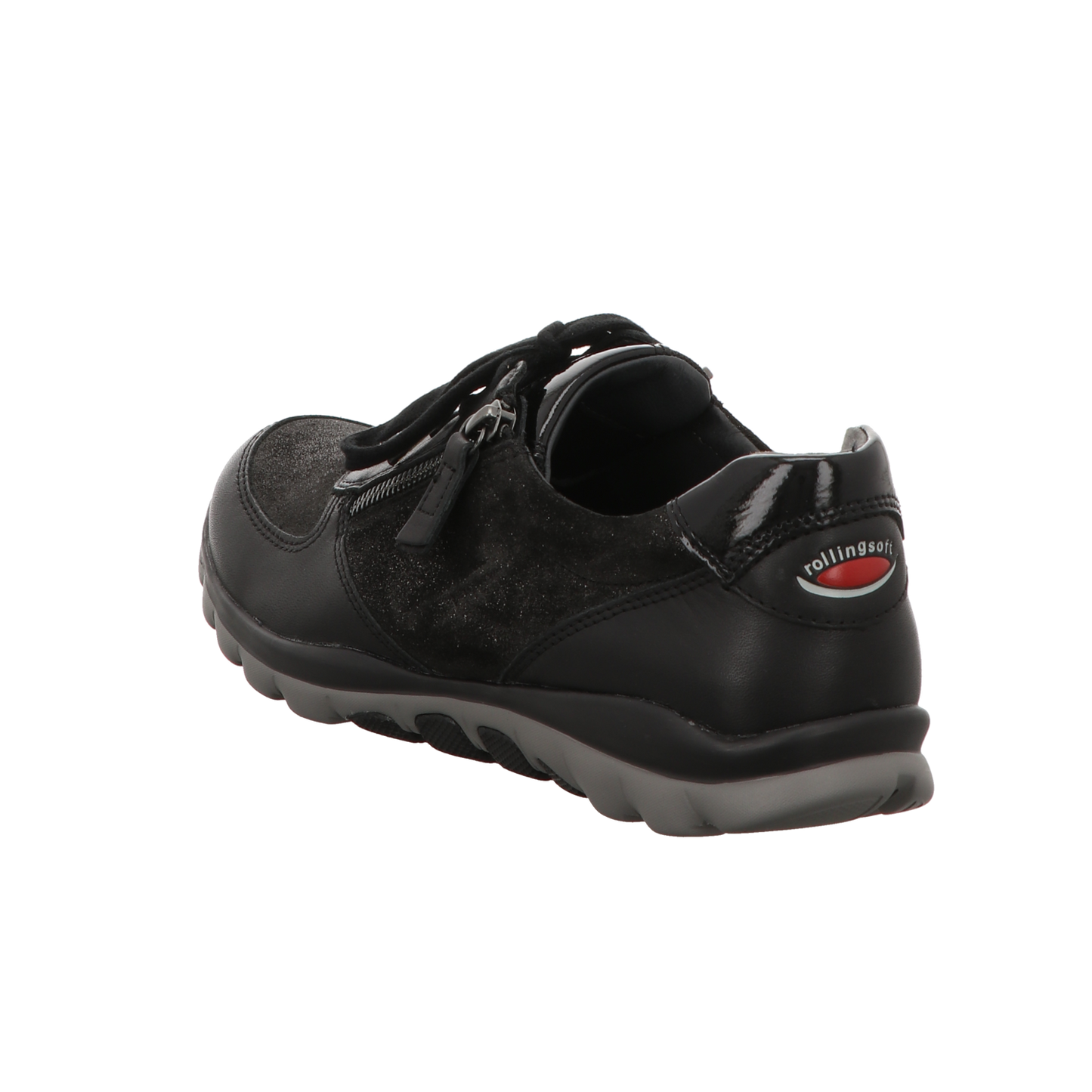 Gabor Damen Schnürschuh bequem  in schwarz