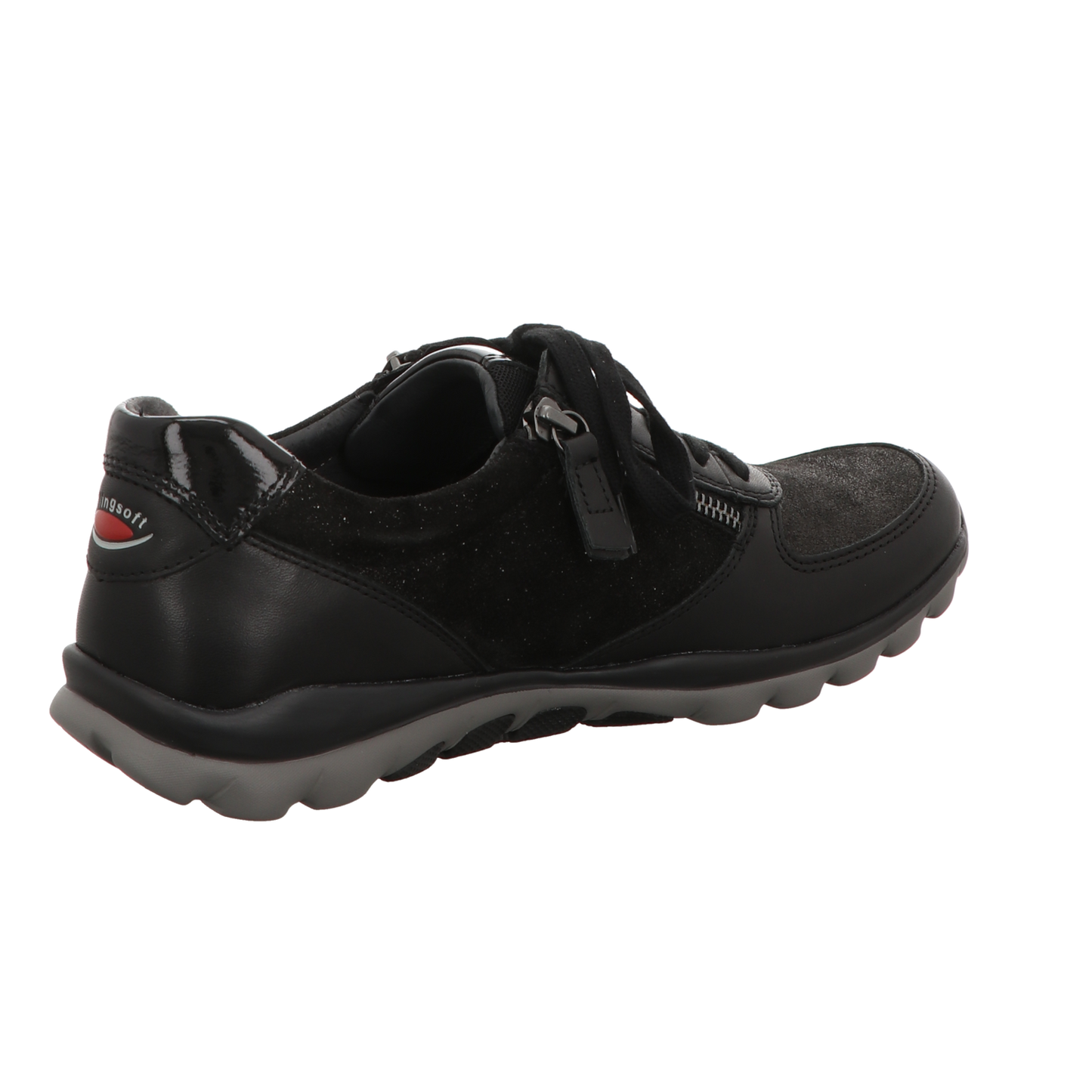 Gabor Damen Schnürschuh bequem  in schwarz