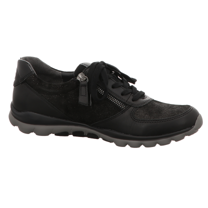 Gabor Damen Schnürschuh bequem  in schwarz