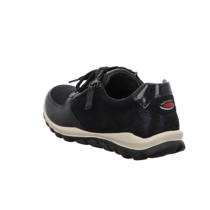 Gabor Damen Schnürschuh bequem  in dunkelblau