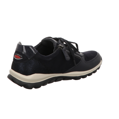 Gabor Damen Schnürschuh bequem  in dunkelblau