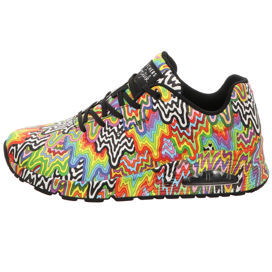 Skechers Damen Schnürschuh Uno Stand On Air in multicolor