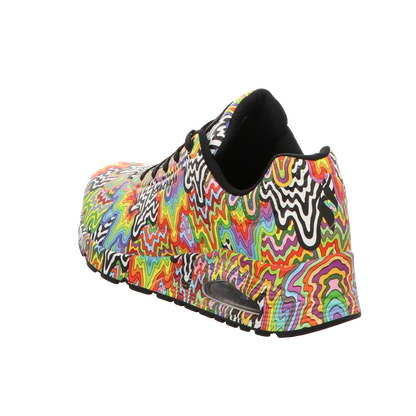 Skechers Damen Schnürschuh Uno Stand On Air in multicolor