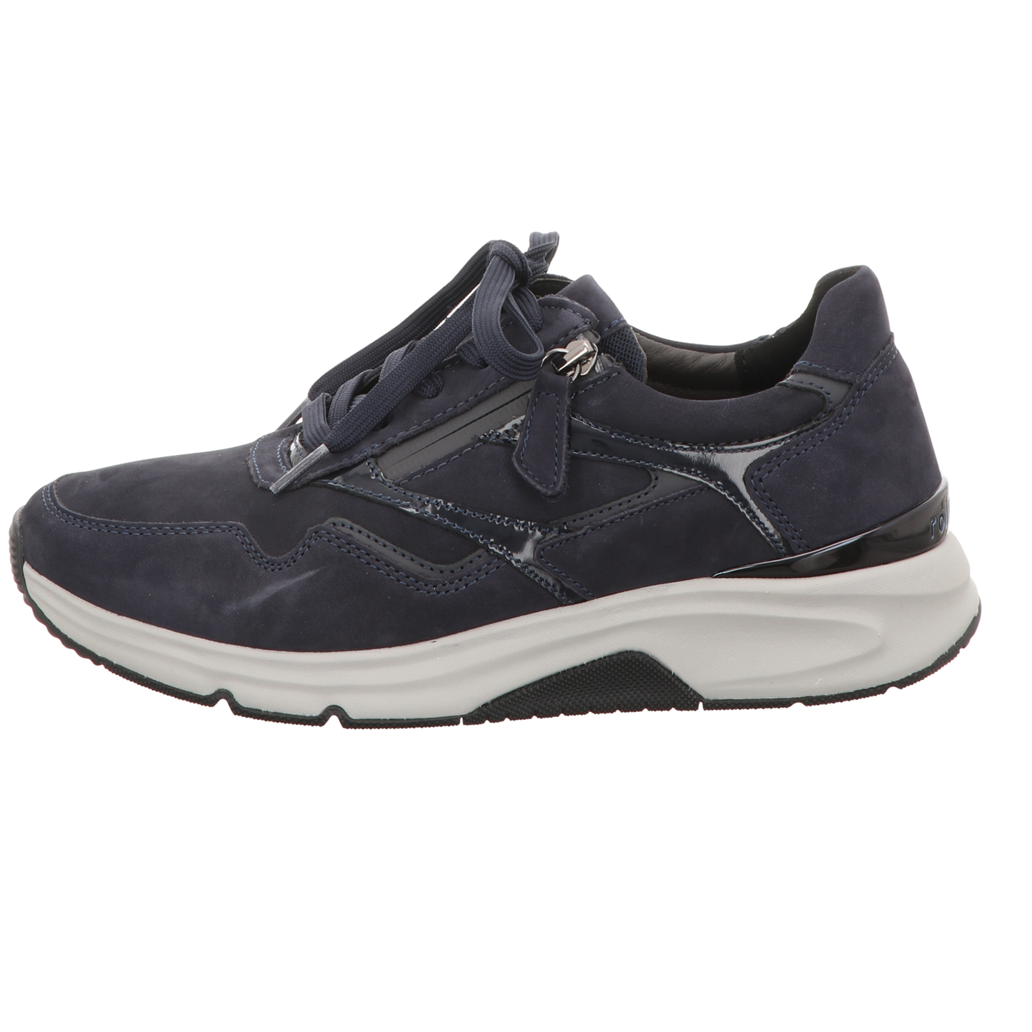 Gabor Damen Schnürschuh bequem  in blau