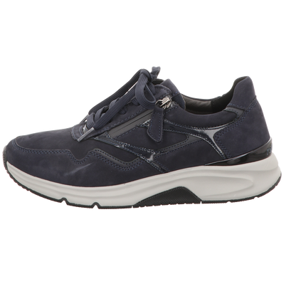 Gabor Damen Schnürschuh bequem  in blau