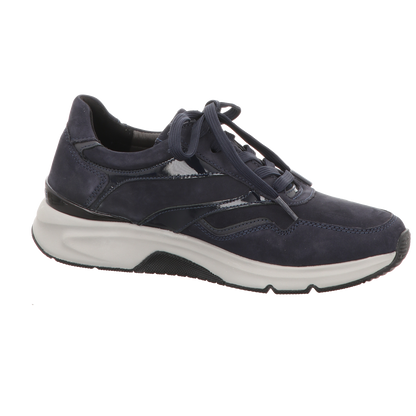 Gabor Damen Schnürschuh bequem  in blau