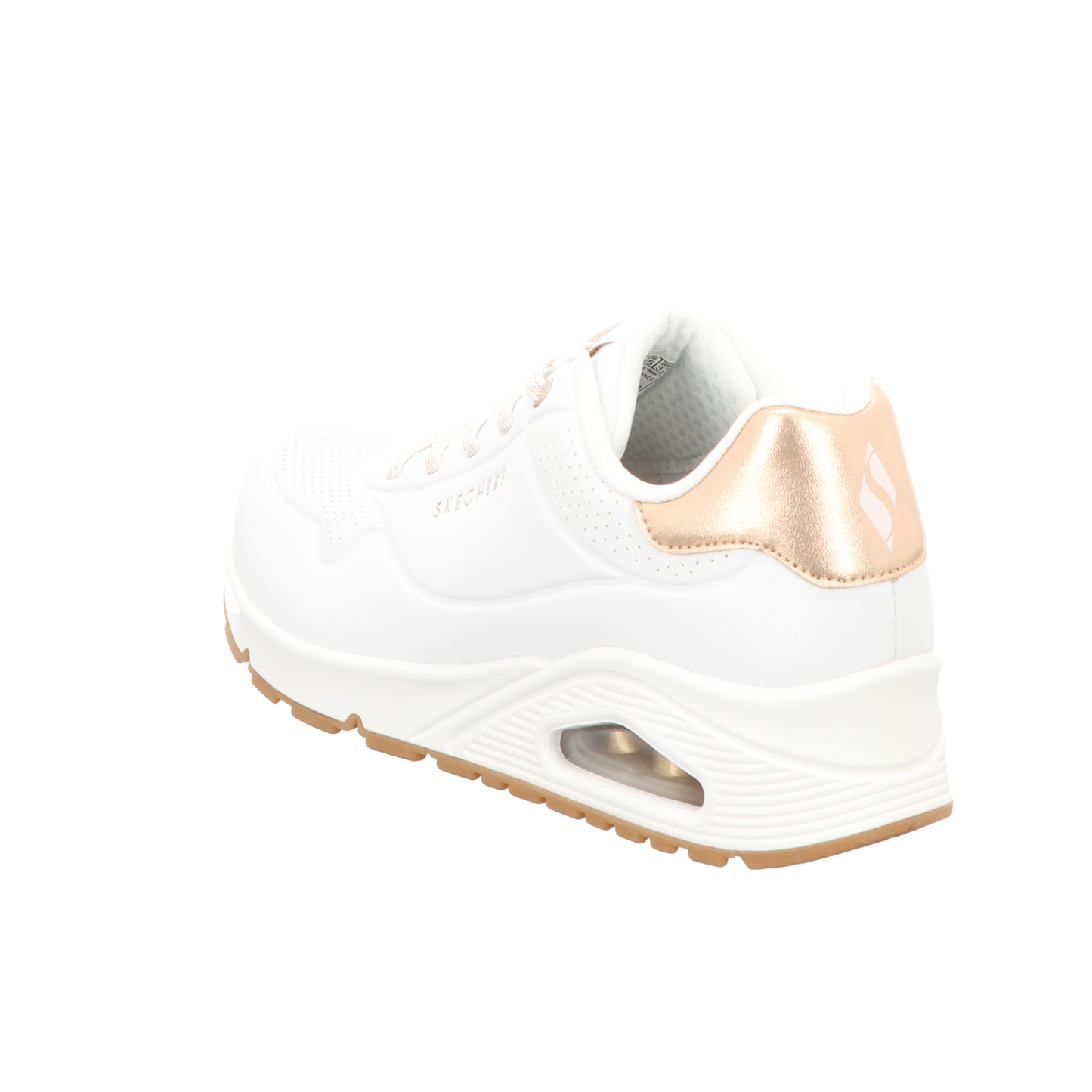 Skechers Damen Slipper Uno-Shimmer in weiss