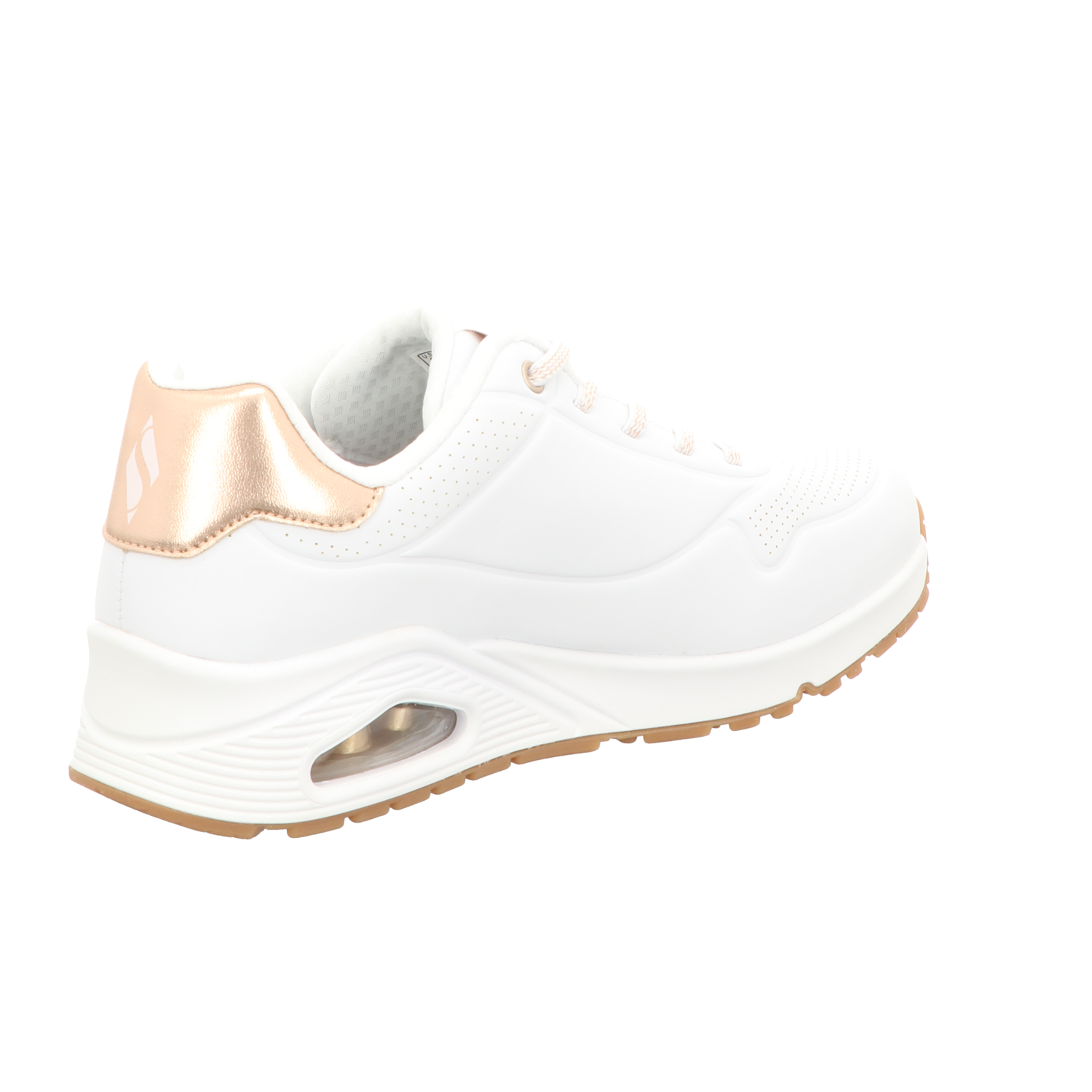 Skechers Damen Slipper Uno-Shimmer in weiss
