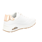 Skechers Damen Slipper Uno-Shimmer in weiss