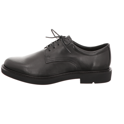 Ecco Herren Schnürschuh Metropole London in schwarz