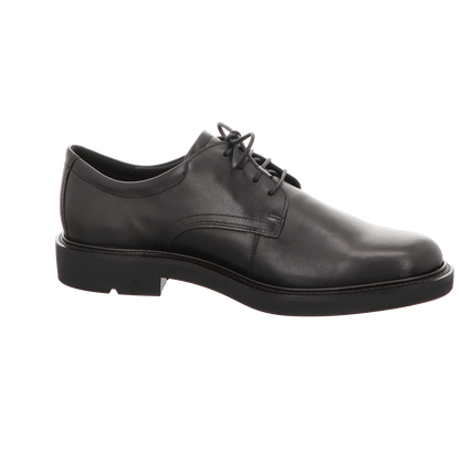 Ecco Herren Schnürschuh Metropole London in schwarz