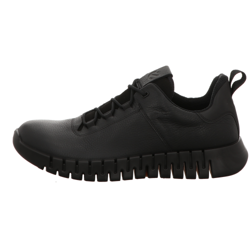 Ecco Herren Schnürschuh Gruuv in schwarz