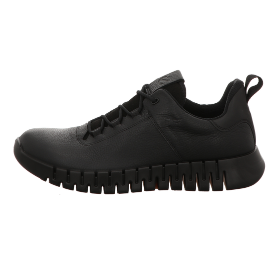 Ecco Herren Schnürschuh Gruuv in schwarz