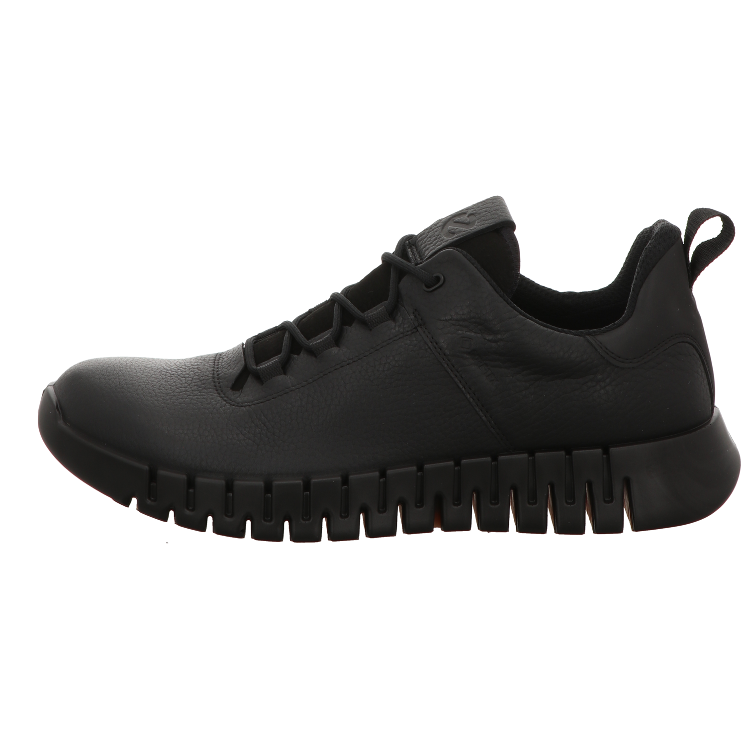 Ecco Herren Schnürschuh Gruuv in schwarz