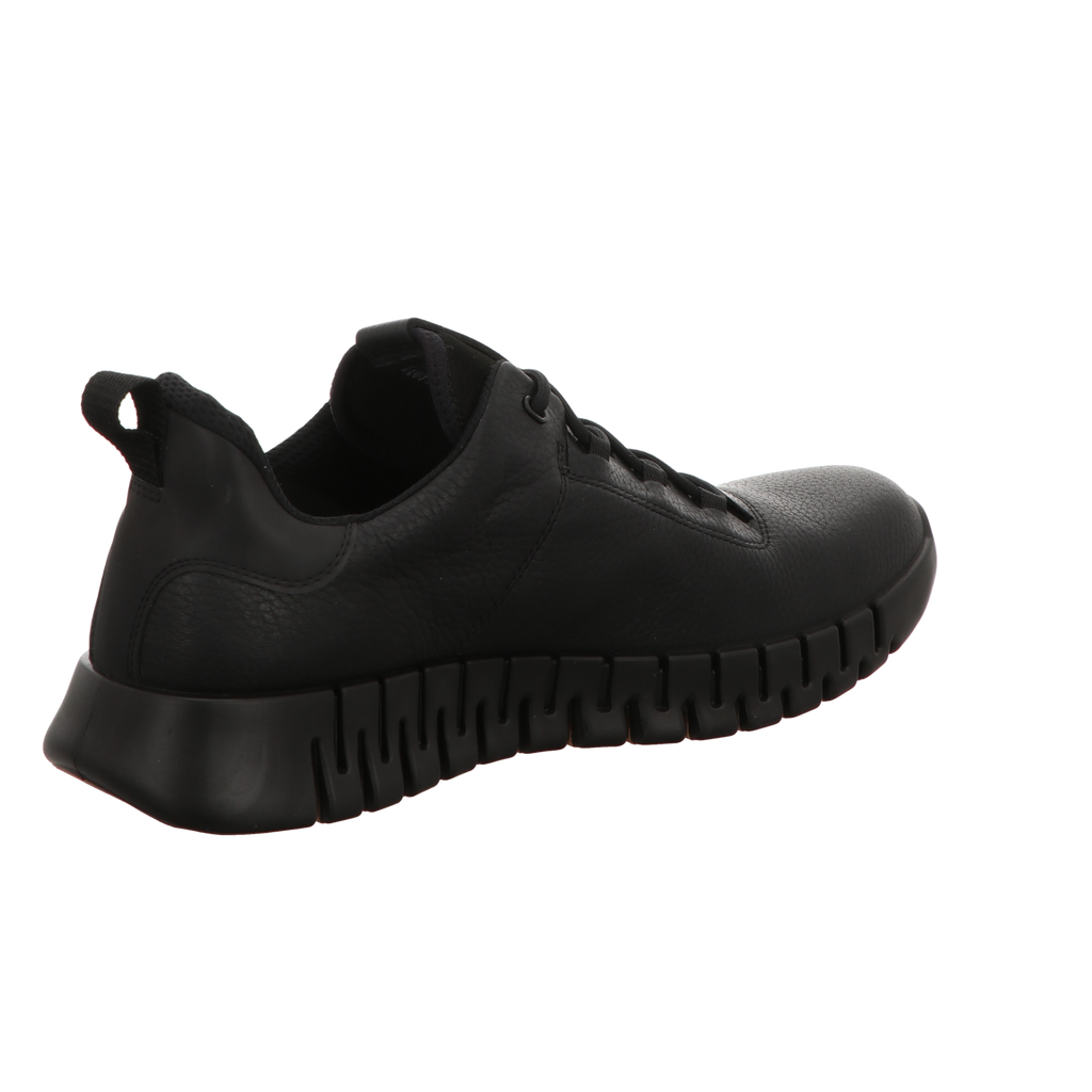 Ecco Herren Schnürschuh Gruuv in schwarz