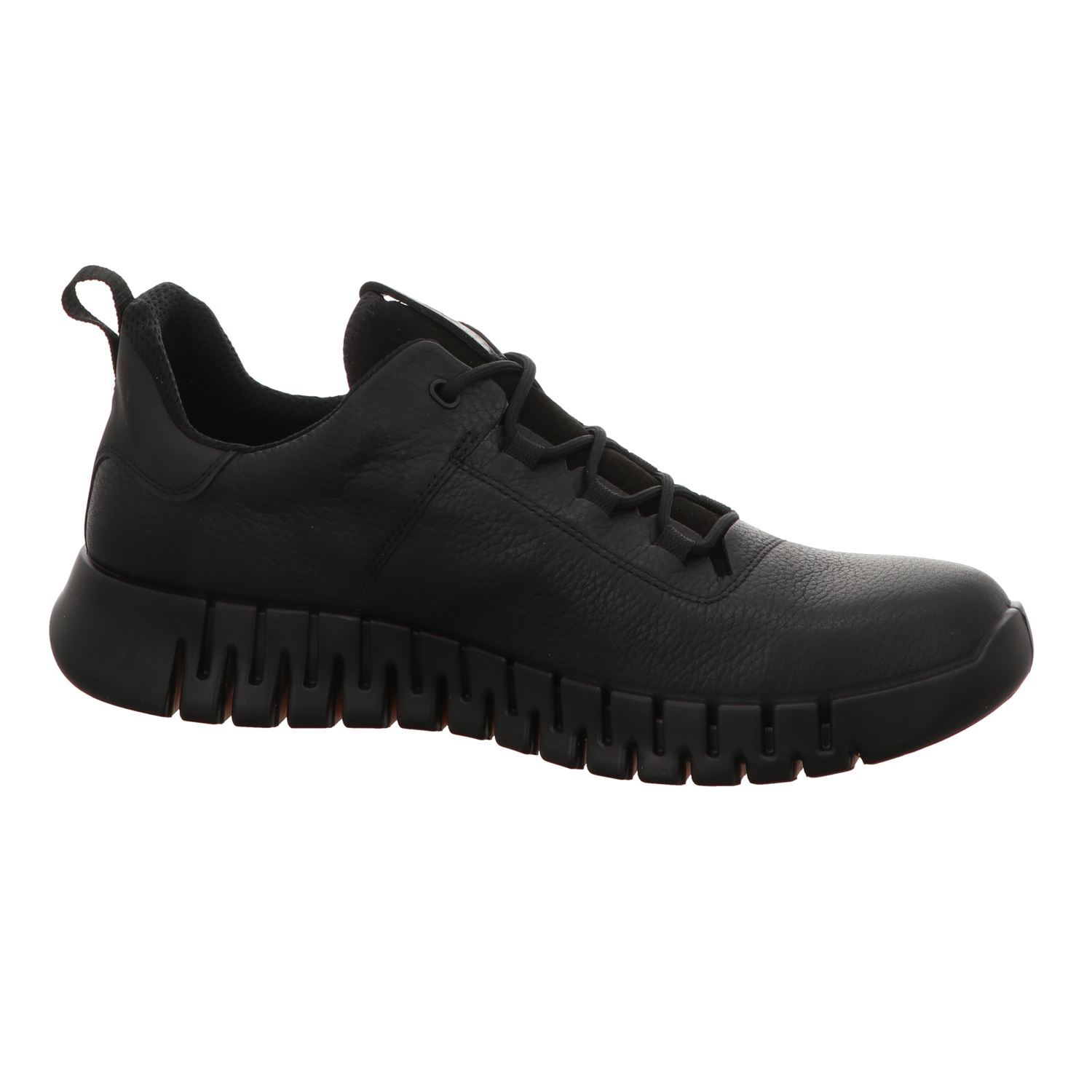 Ecco Herren Schnürschuh Gruuv in schwarz