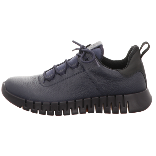 Ecco Herren Schnürschuh Gruuv in schwarz