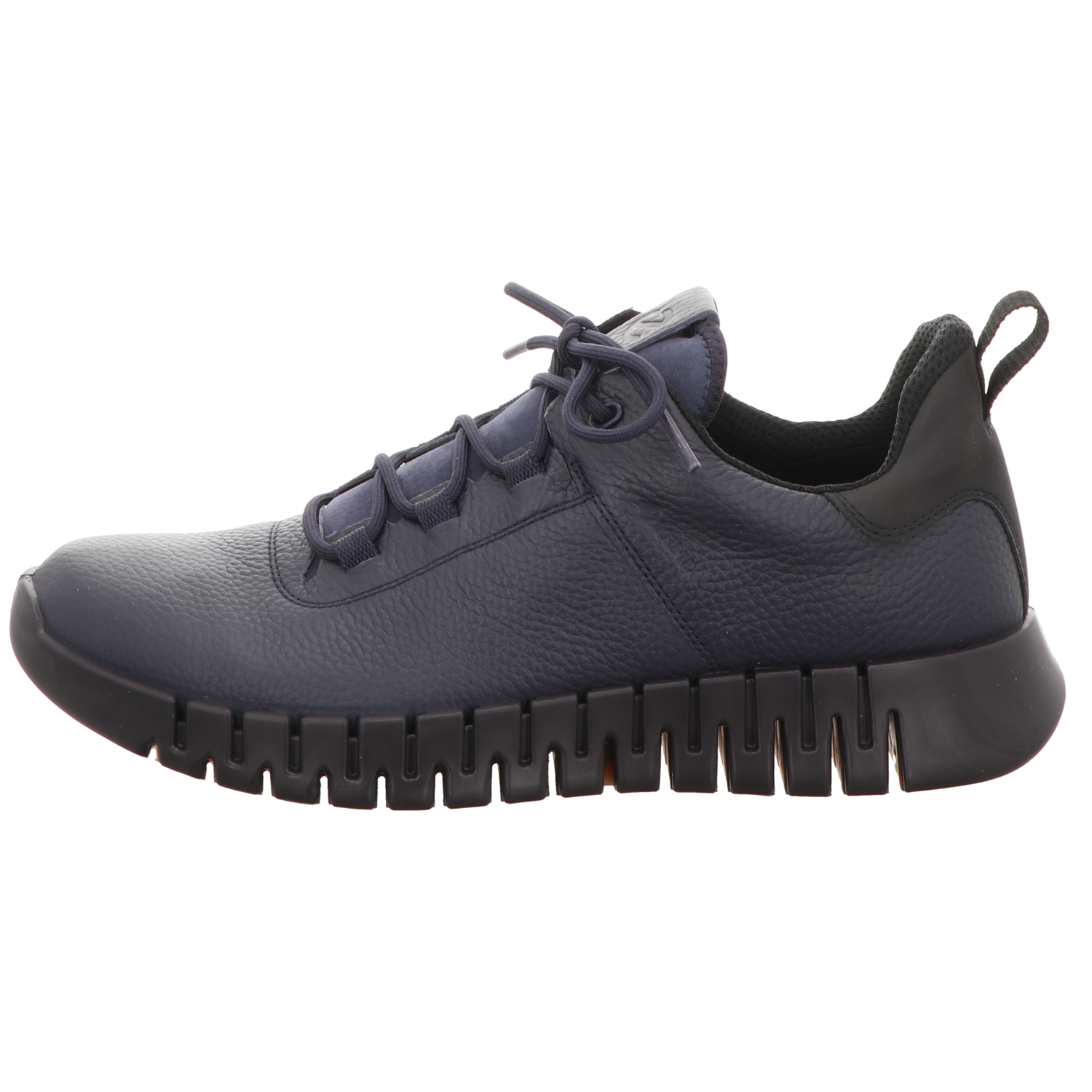 Ecco Herren Schnürschuh Gruuv in schwarz