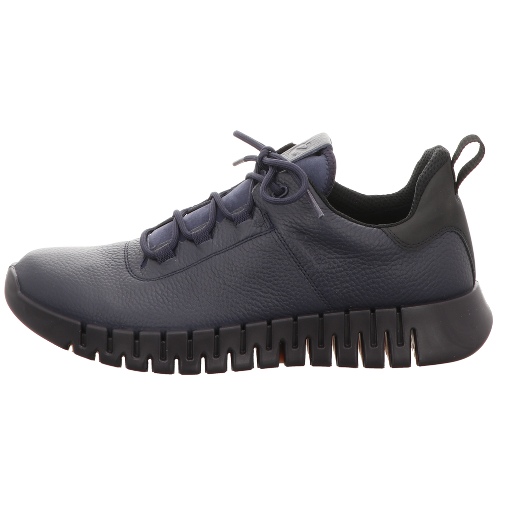 Ecco Herren Schnürschuh Gruuv in schwarz