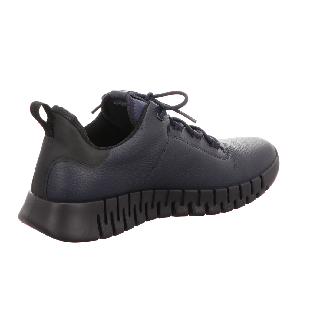 Ecco Herren Schnürschuh Gruuv in schwarz