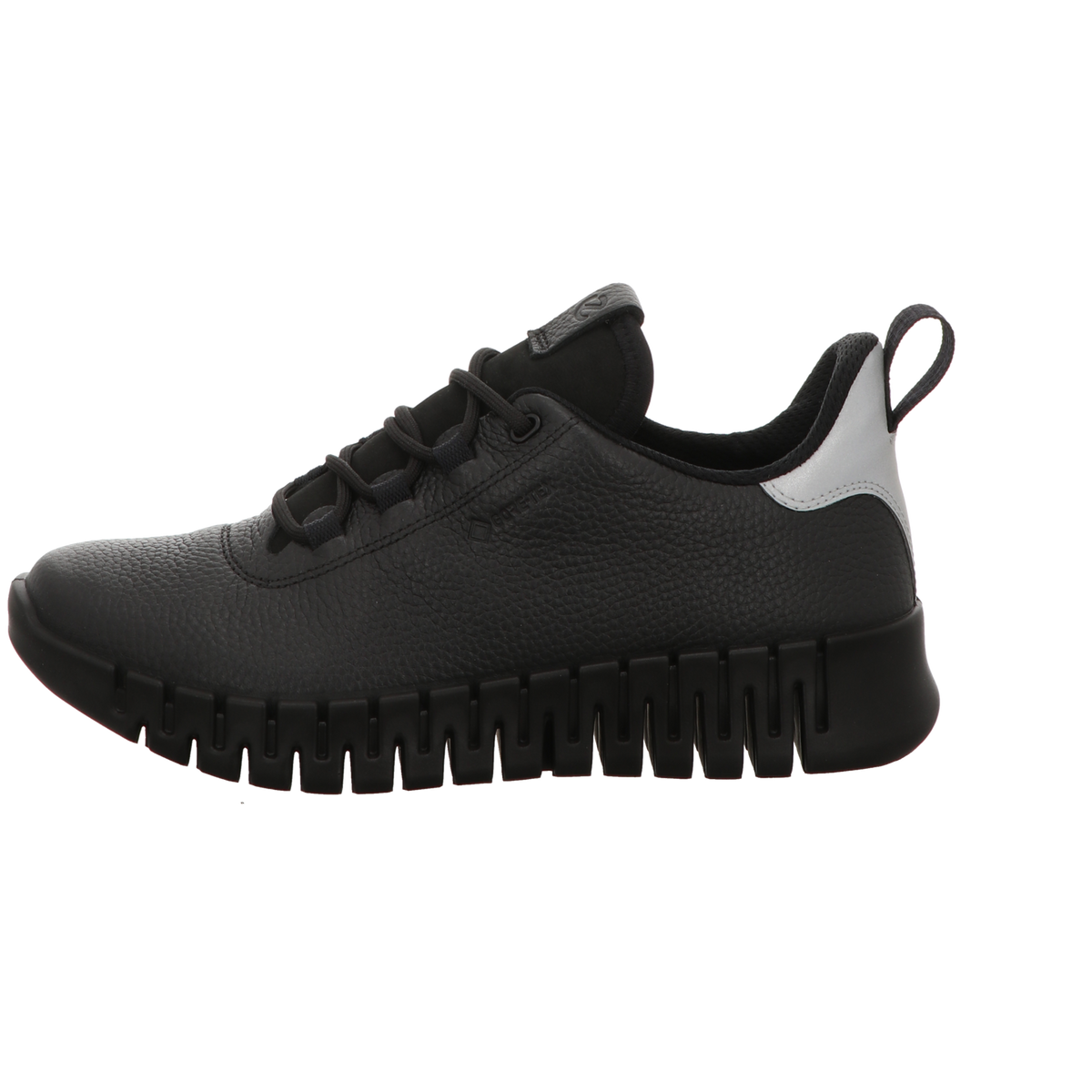 Ecco Damen Schnürschuh Gruuv in schwarz