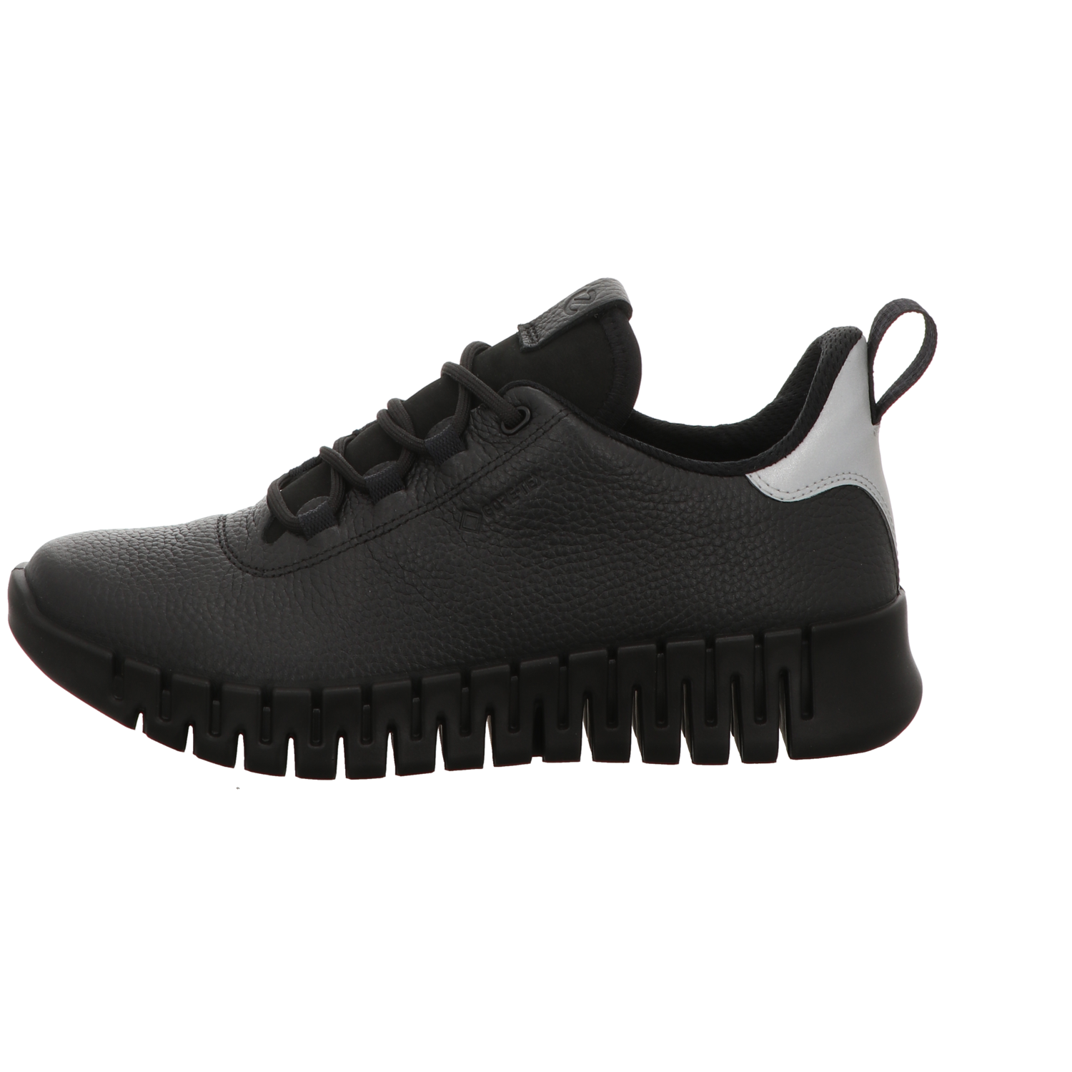 Ecco Damen Schnürschuh Gruuv in schwarz