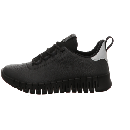 Ecco Damen Schnürschuh Gruuv in schwarz