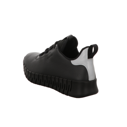 Ecco Damen Schnürschuh Gruuv in schwarz